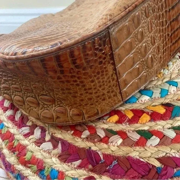 Brahmin crocodile leather shoulder bag - Picture 7 of 11